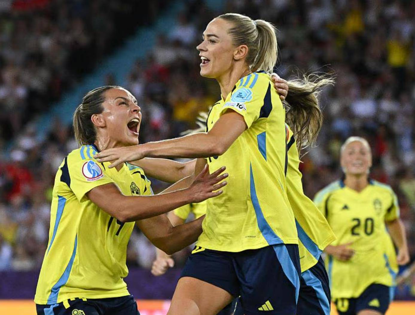 关于瑞典女足队在最近的足球比赛中崭露头角的信息 关于瑞典女足队在最近的足球比赛中崭露头角的信息